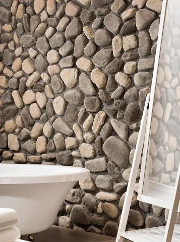 Banyo İçin Zamansız Renk Kombinasyonları için 2. farklı uygulama örneği