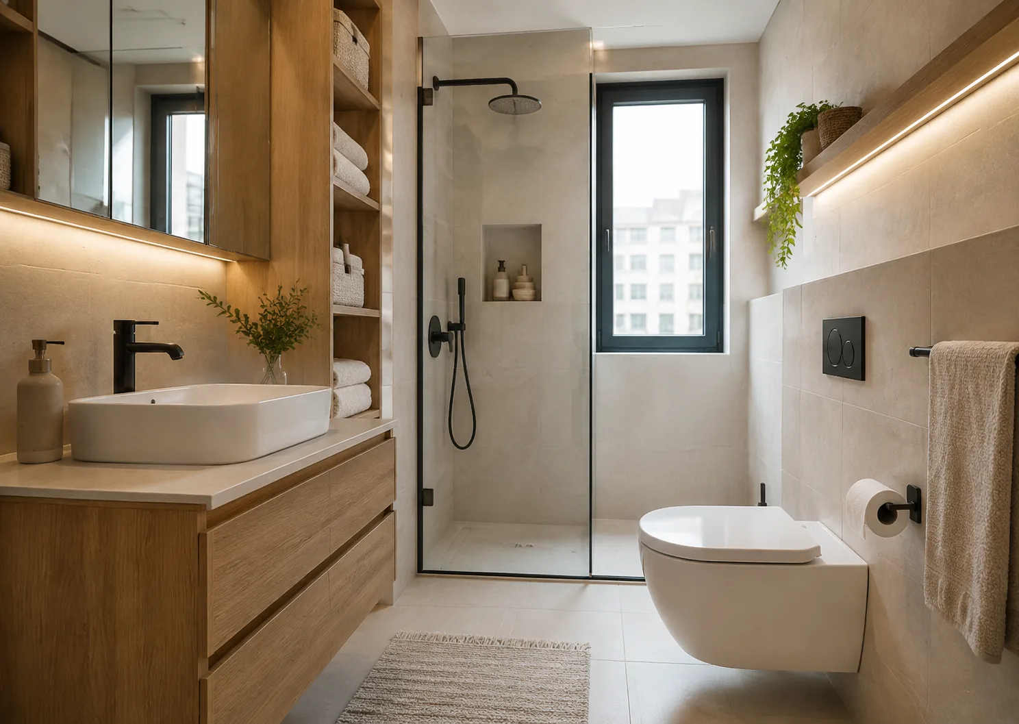 Banyo Seramik Rengi Nasıl Seçilir? için dekorasyon uygulaması