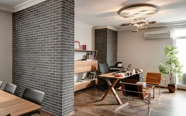 Modern Ofis Dekorasyonu için 2. farklı uygulama örneği