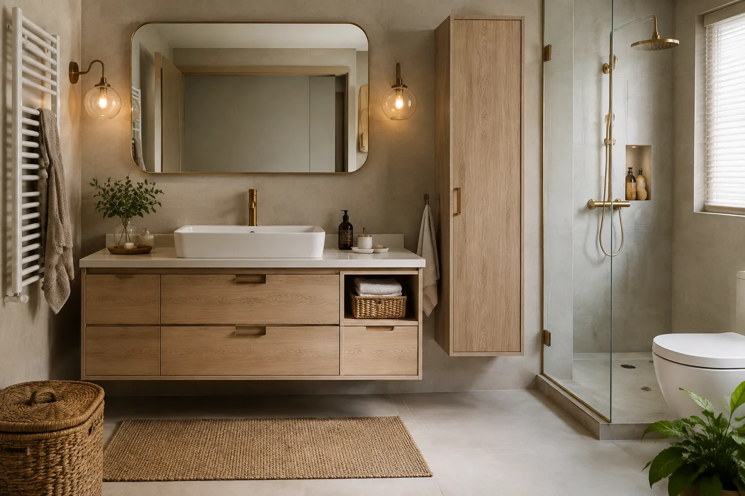 Banyo Dolabı Seçim Rehberi için dekorasyon uygulaması